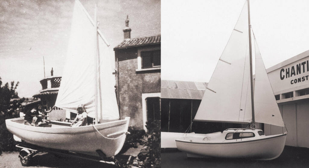 sardinevissersboot van polyester