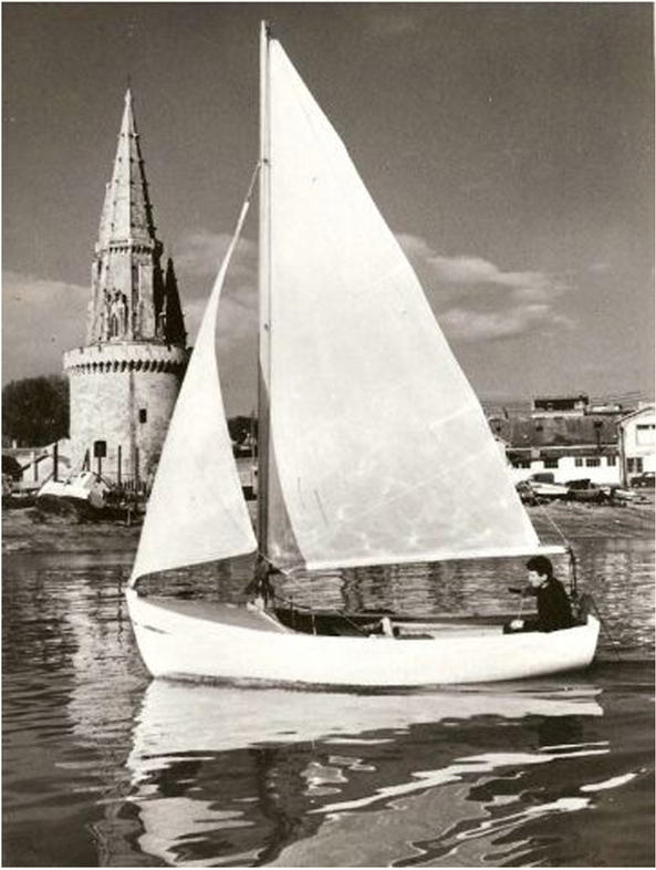 sardinevissersboot van polyester